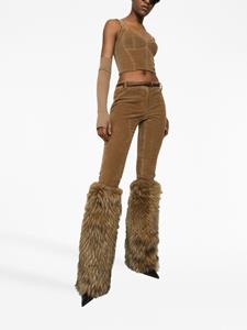 dolce&gabbana Dolce & Gabbana Low waist broek - Bruin