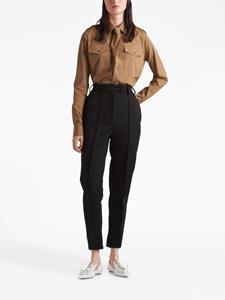 Prada High waist broek - Zwart