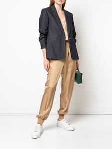 cinqasept Cinq A Sept Denim blazer - Zwart