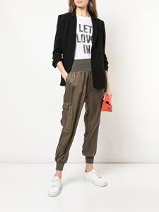 cinqasept Cinq A Sept Khloe blazer van crepe - Zwart