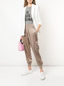 cinqasept Cinq A Sept Khloe blazer van crepe - Wit