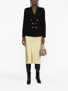 PINKO double-breasted stretch blazer - Zwart