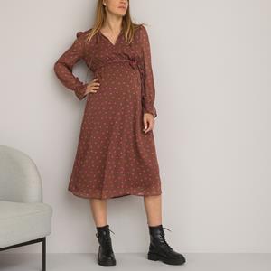 LA REDOUTE COLLECTIONS Zwangerschapsjurk, stippenprint