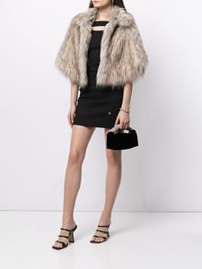 unrealfur Unreal Fur Cape van imitatiebont - Bruin