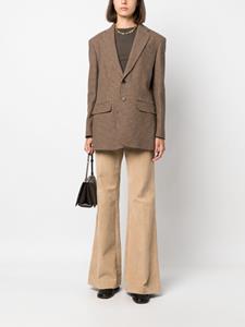 poloralphlauren Polo Ralph Lauren Broek met pied-de-poule print - Beige