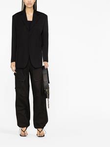 Jacquemus La Veste D'Homme blazer met enkele rij knopen - Zwart