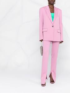 theattico The Attico Blazer met enkele rij knopen - Roze