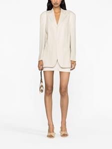 Jacquemus La Veste D'Homme blazer met enkele rij knopen - Beige
