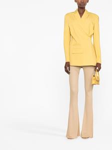 Jacquemus Asymmetrische blazer - Geel