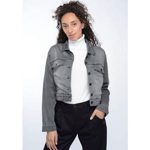 GANG Jeansjacke "94ALESSIA JACKET", im lässigen Retro Look mit verkürzter Länge