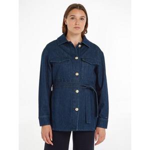 Tommy Hilfiger Jeansjacke "DNM BELTED JACKET NALA", mit Bindegürtel
