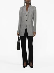 TOTEME Blazer met enkele rij knopen - Grijs