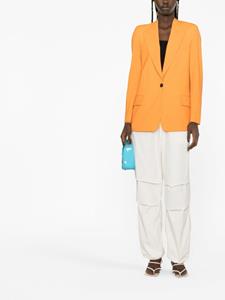MSGM Blazer met enkele rij knopen - Oranje