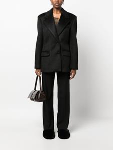 MSGM Blazer met enkele rij knopen - Zwart