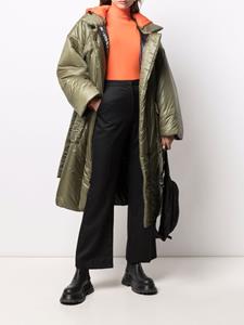 Versace Donsjas met capuchon - Groen