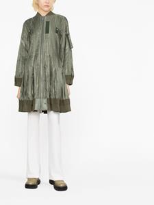 sacai Oversized jas - Groen
