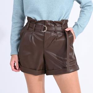Molly bracken Short in simili met ceintuur