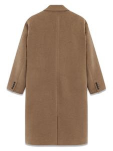 saintlaurent Saint Laurent Jas met enkele rij knopen - Bruin