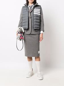 thombrowne Thom Browne Bodywarmer met 4 strepen - Grijs