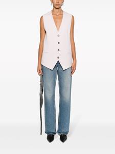 amiparis AMI Paris Gilet van scheerwol - Roze