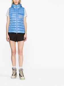 Moncler Bodywarmer met capuchon - Blauw