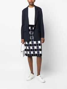 BOSS Blazer met enkele rij knopen - Blauw