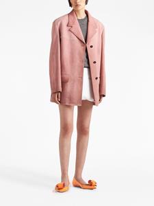 Prada Suède blazer - Roze