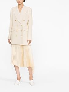 KHAITE Blazer met dubbele rij knopen - Beige