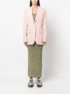 stellamccartney Stella McCartney Blazer met enkele rij knopen - Roze