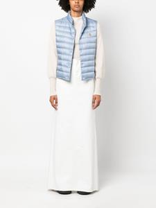 Moncler Top met logo - Blauw