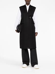 jilsander Jil Sander Spencer met ceintuur - Zwart
