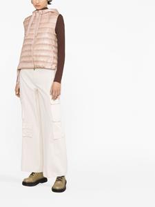 Herno Bodywarmer met capuchon - Roze