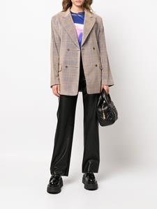 MCQ Geruite blazer - Beige