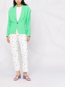 forteforte Forte Forte Blazer met enkele rij knopen - Groen