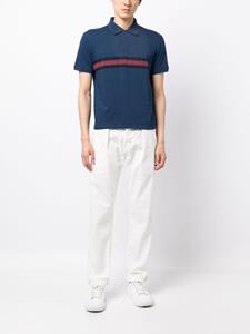 Gucci Poloshirt met logoprint - Blauw