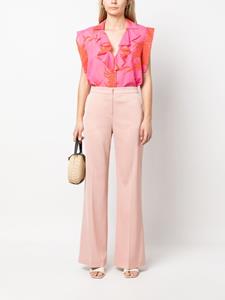 PINKO Flared pantalon - Roze