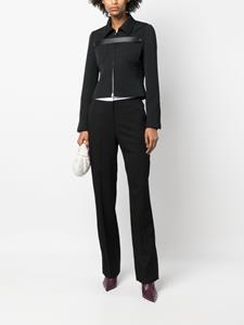 victoriabeckham Victoria Beckham Straight broek - Zwart