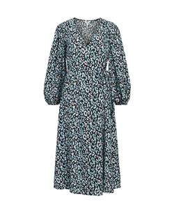 Object Objleonora ls wrap midi dress noos dessin