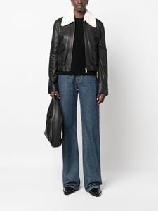 Dorothee Schumacher Jack met lammy kraag - Zwart