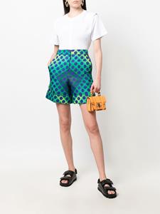 Rabanne High waist shorts - Groen