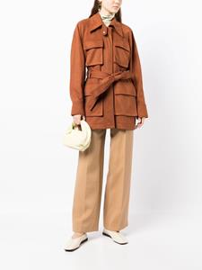 lowclassic Low Classic Leren jack - Bruin