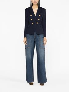 Balmain Blazer met dubbele rij knopen - Blauw