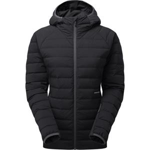 ARTILECT - Women's Divide Fusion Stretch Hoodie - Donsjack, zwart