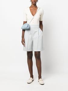 Eleventy Knielange shorts - Blauw