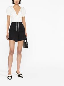 blancavita Blanca Vita High waist shorts - Zwart