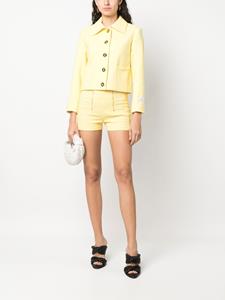 Patou Shorts met dubbele rits - Geel