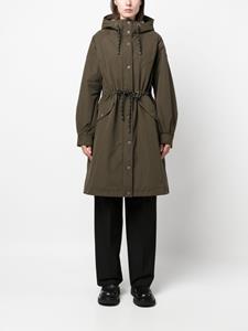 Woolrich Parka met trekkoord - Groen