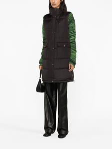 laurenralphlauren Lauren Ralph Lauren Lange bodywarmer - Zwart