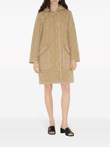 Burberry Gewatteerde parka - Beige