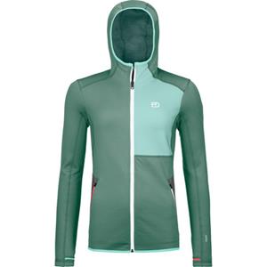 Ortovox Fleece Hoody Women´s (Maat - L, Kleur - Arctic-Grey)